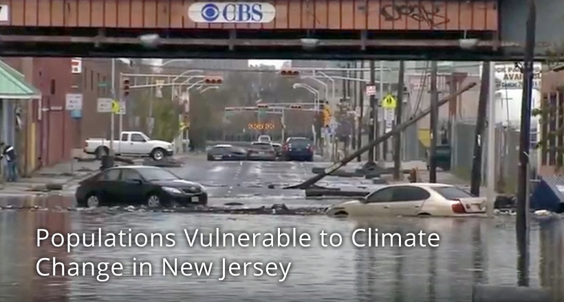 Populations Vulnerable to Climate Change in New Jersey