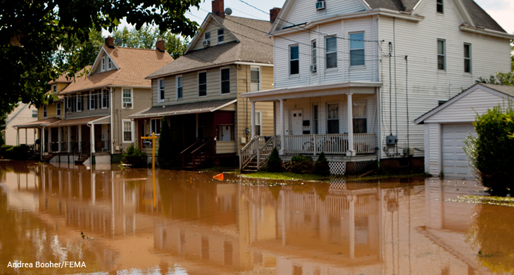 Bound Brook flooded after Hurricane Irene