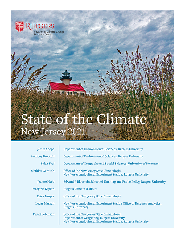 State of the Climate Report NJ 2021