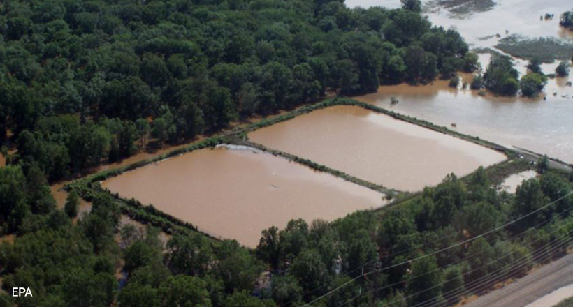 American Cyanamid Superfund Site, flood 2011