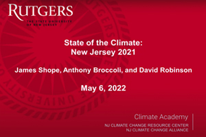 State of the Climate webinar