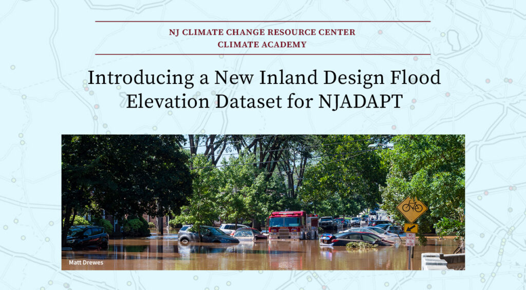 Introducing New Design Flood Elevation Dataset NJADAPT