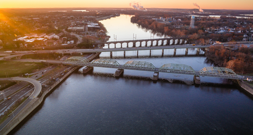 Delaware River at Trenton NJ