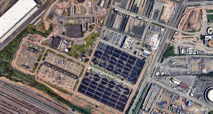 Passaic Valley Sewerage Treatment plant