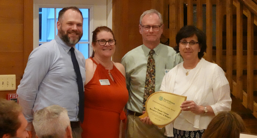 NJ Climate Change Resource Center receives EarthShare environmental education award